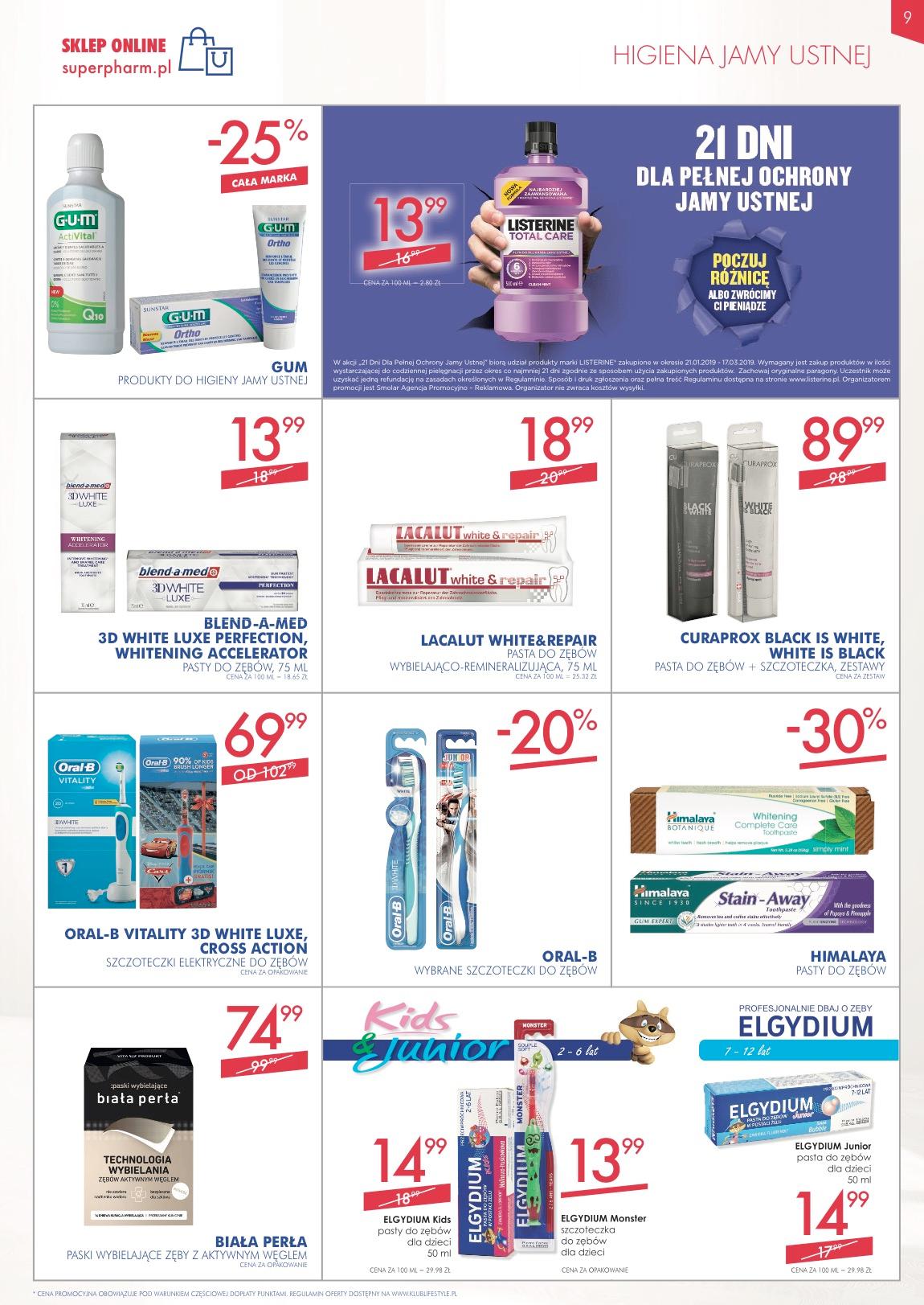 Gazetka promocyjna Superpharm str. 9