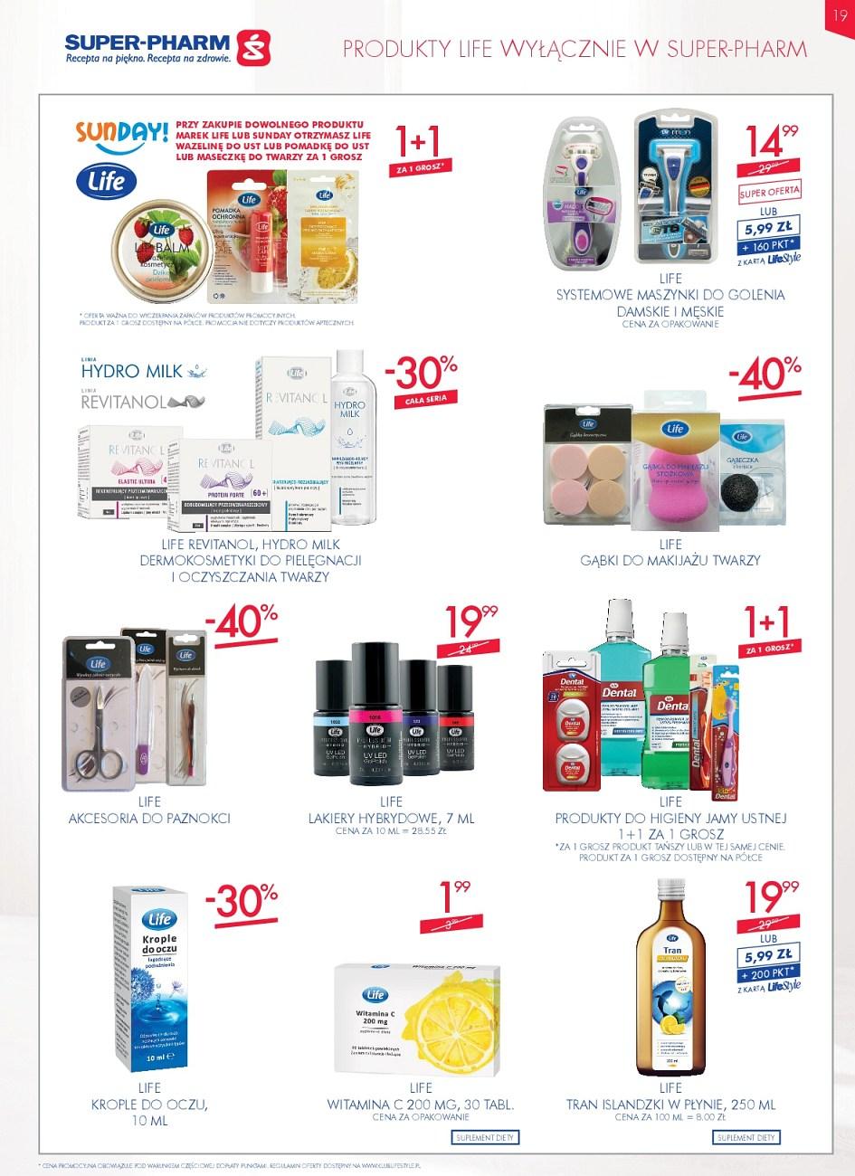 Gazetka promocyjna Superpharm str. 19