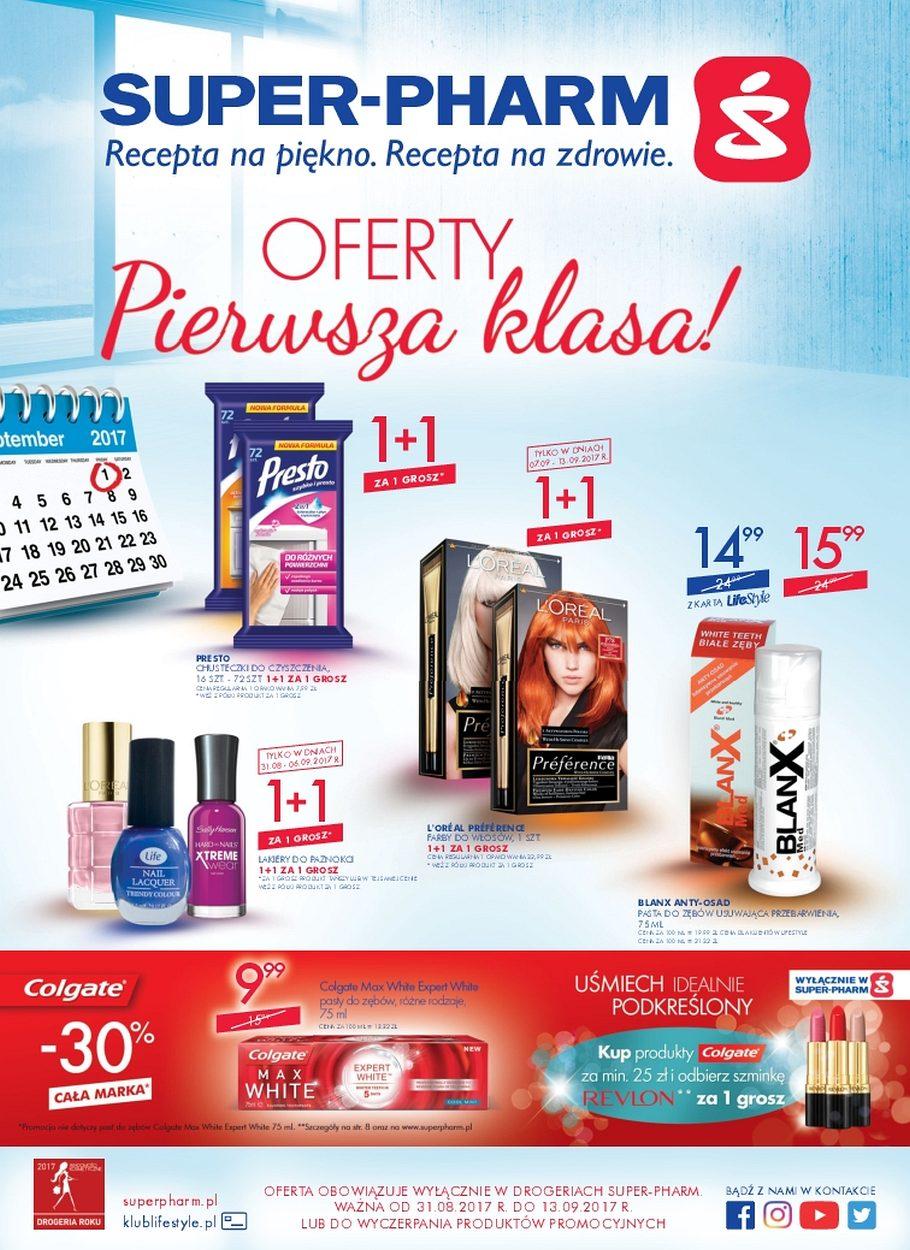 Gazetka promocyjna Superpharm str. 1