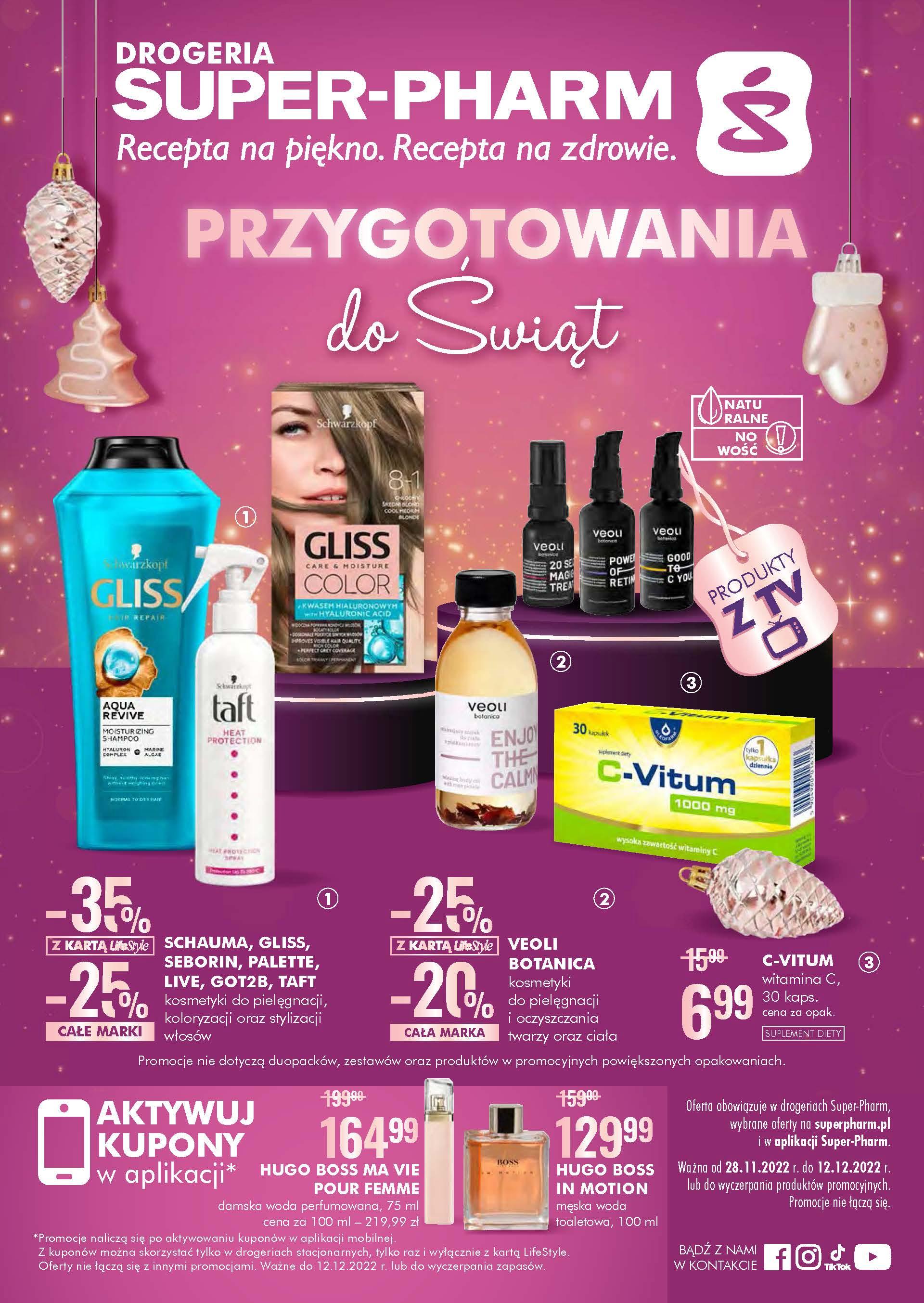Gazetka promocyjna Superpharm str. 1