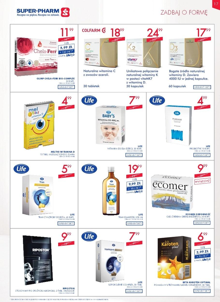 Gazetka promocyjna Superpharm str. 17