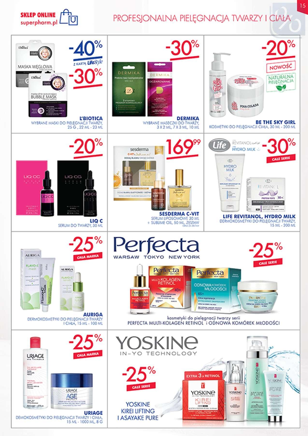Gazetka promocyjna Superpharm str. 15