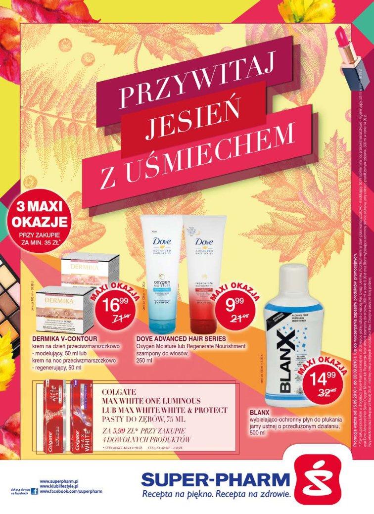 Gazetka promocyjna Superpharm str. 1