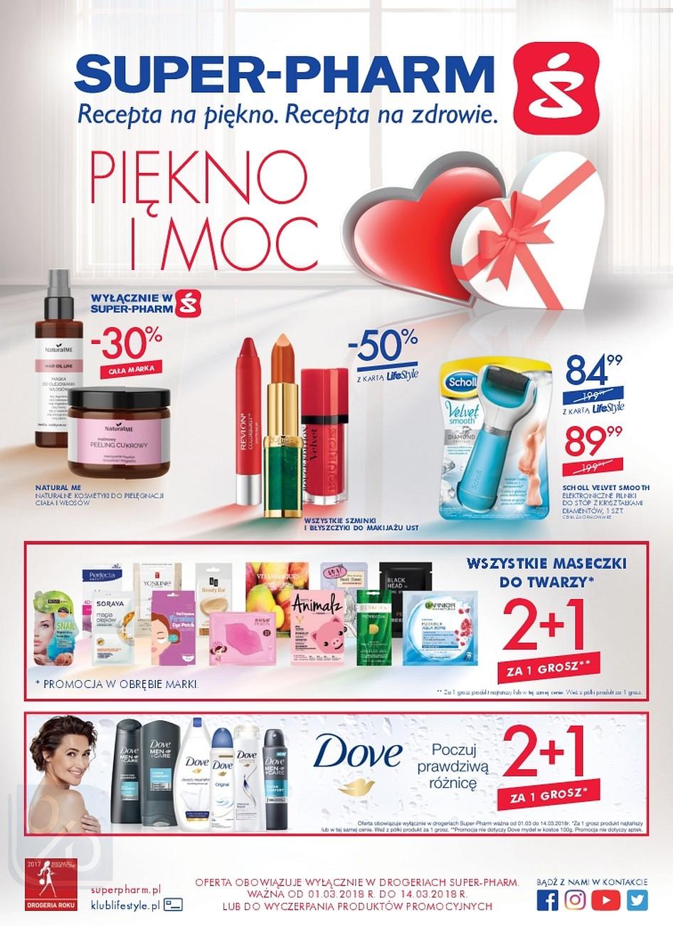Gazetka promocyjna Superpharm str. 1