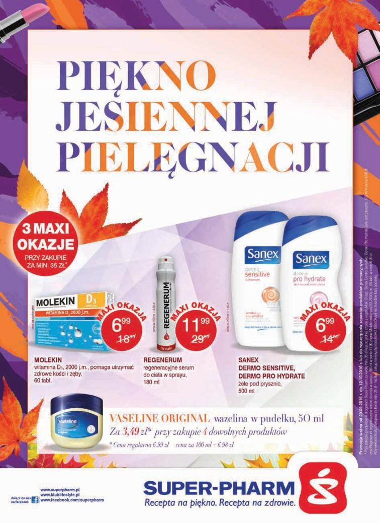 Gazetka promocyjna Superpharm str. 1