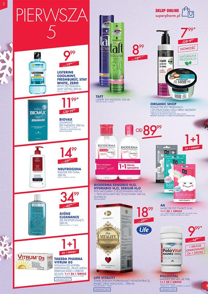 Gazetka promocyjna Superpharm str. 2