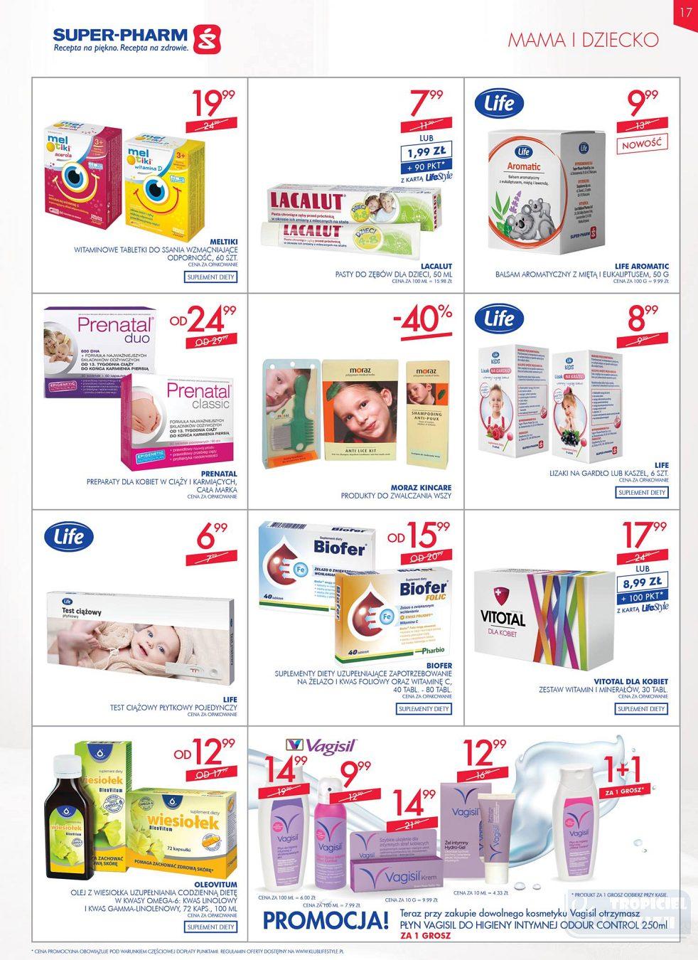 Gazetka promocyjna Superpharm str. 17