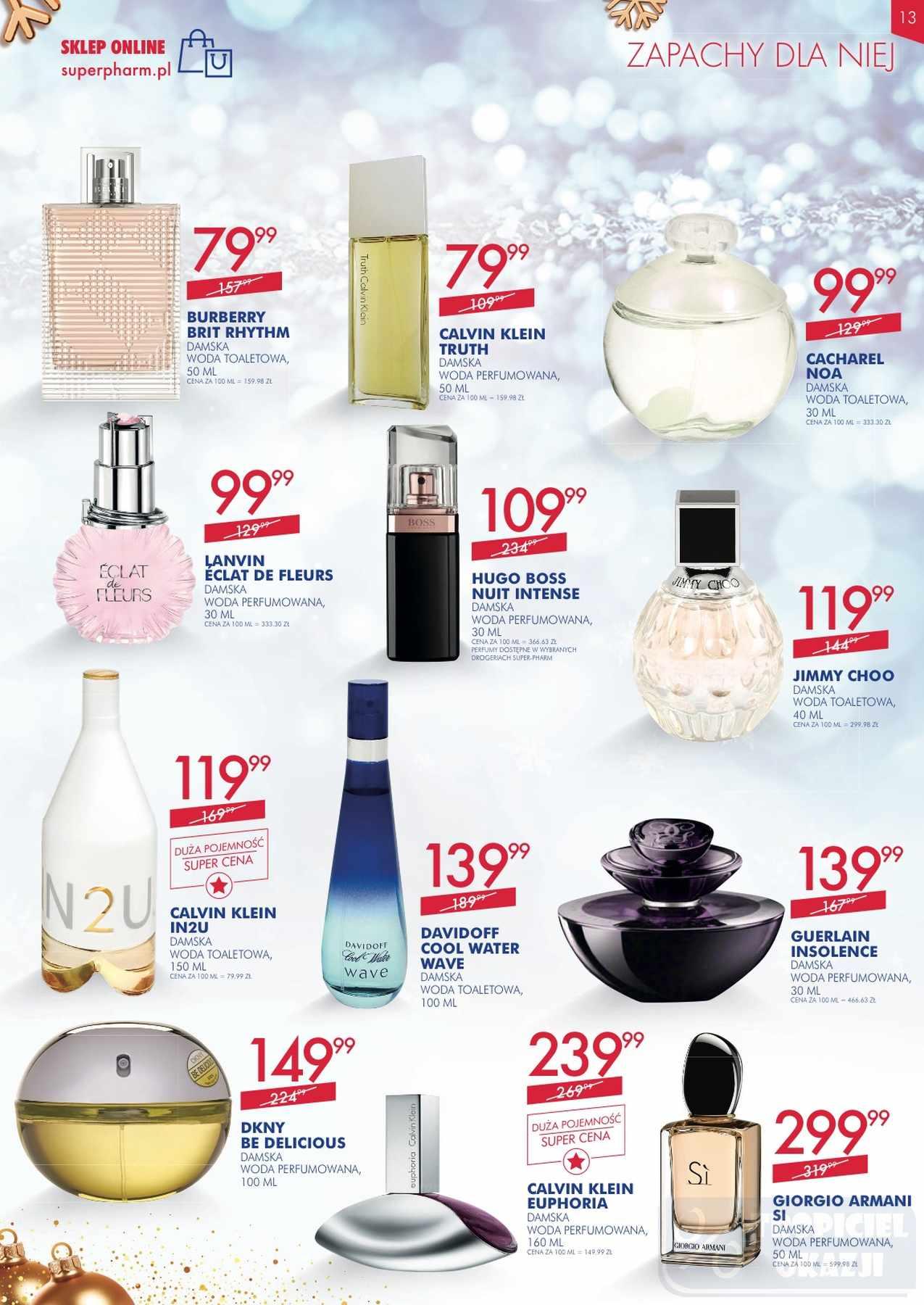 Gazetka promocyjna Superpharm str. 13