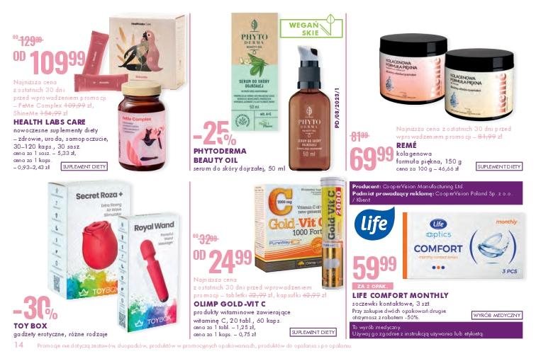 Gazetka promocyjna Superpharm str. 14