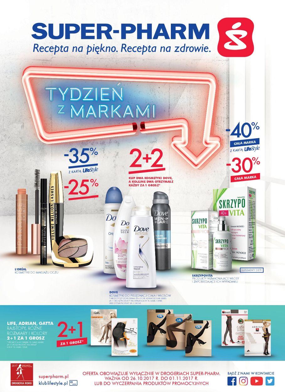 Gazetka promocyjna Superpharm str. 1