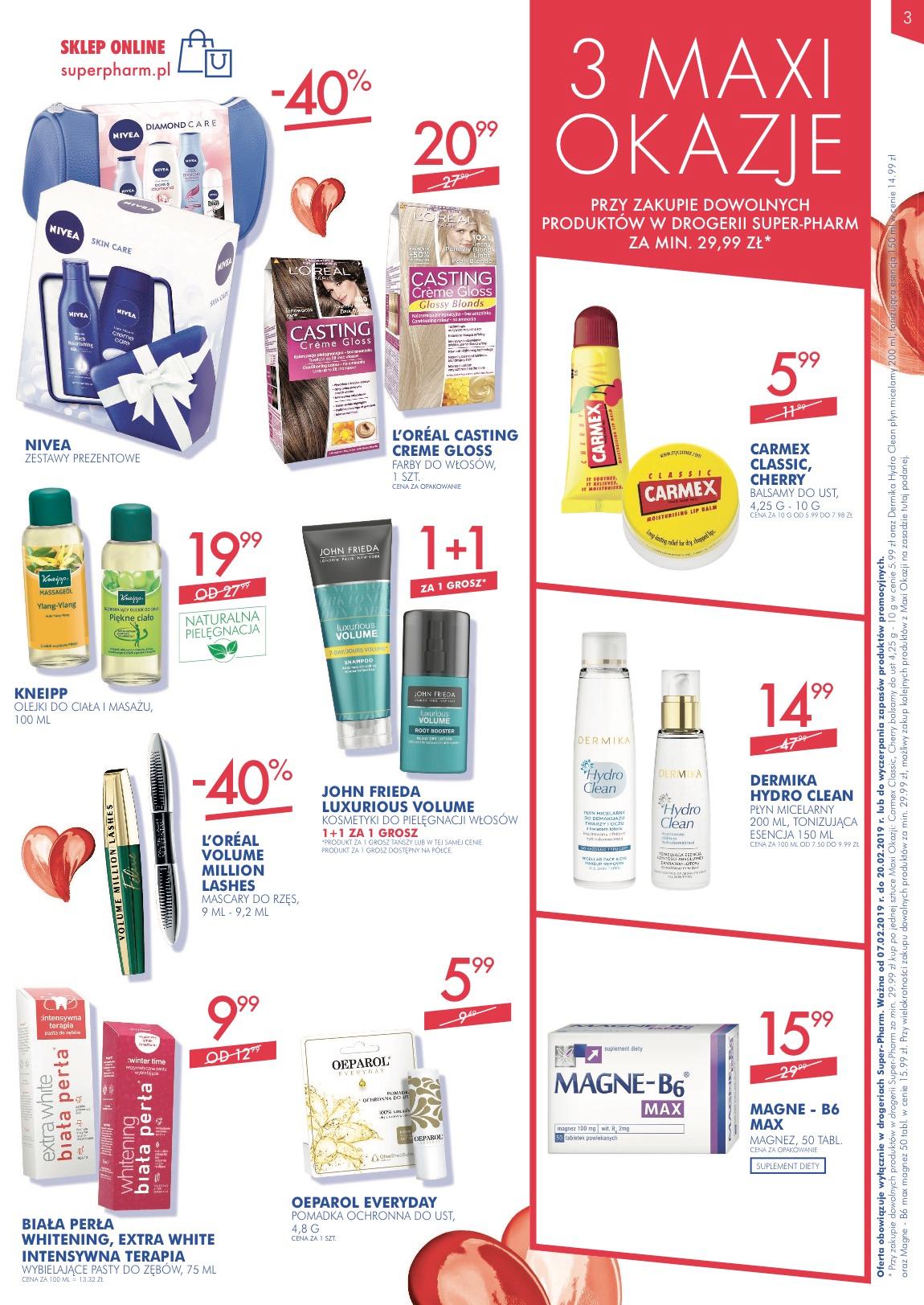 Gazetka promocyjna Superpharm str. 3