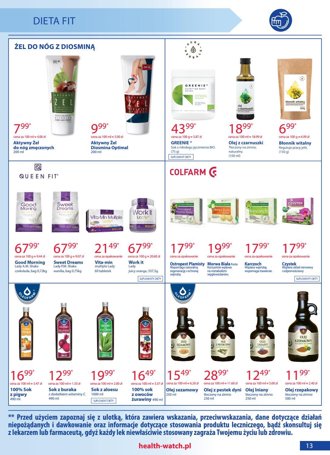 Gazetka promocyjna Superpharm str. 13