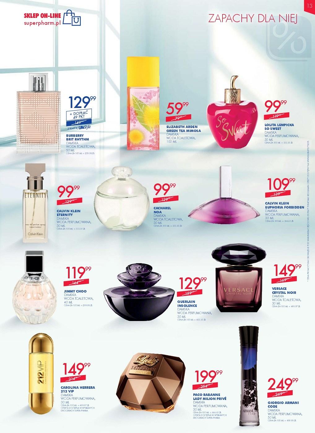 Gazetka promocyjna Superpharm str. 13