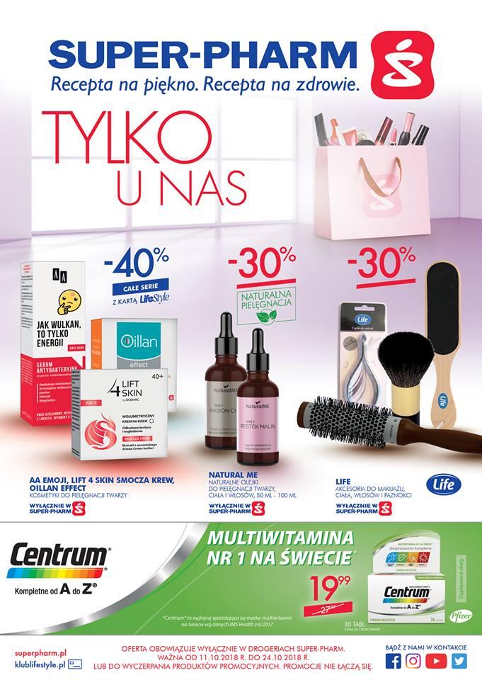 Gazetka promocyjna Superpharm str. 1
