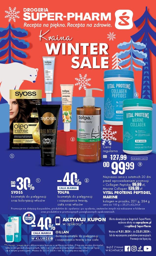 Gazetka promocyjna Superpharm str. 1