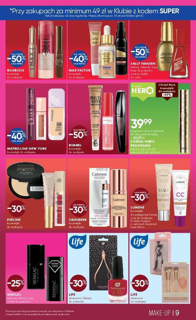 Gazetka promocyjna Superpharm str. 9