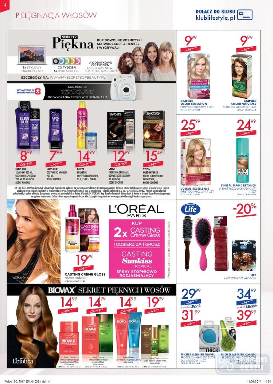 Gazetka promocyjna Superpharm str. 4