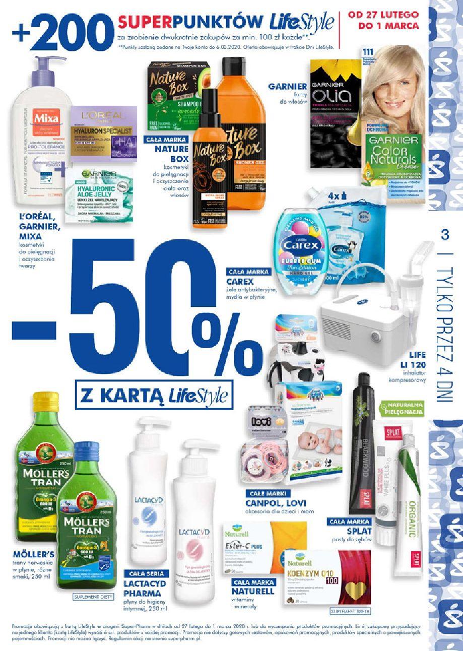 Gazetka promocyjna Superpharm str. 3