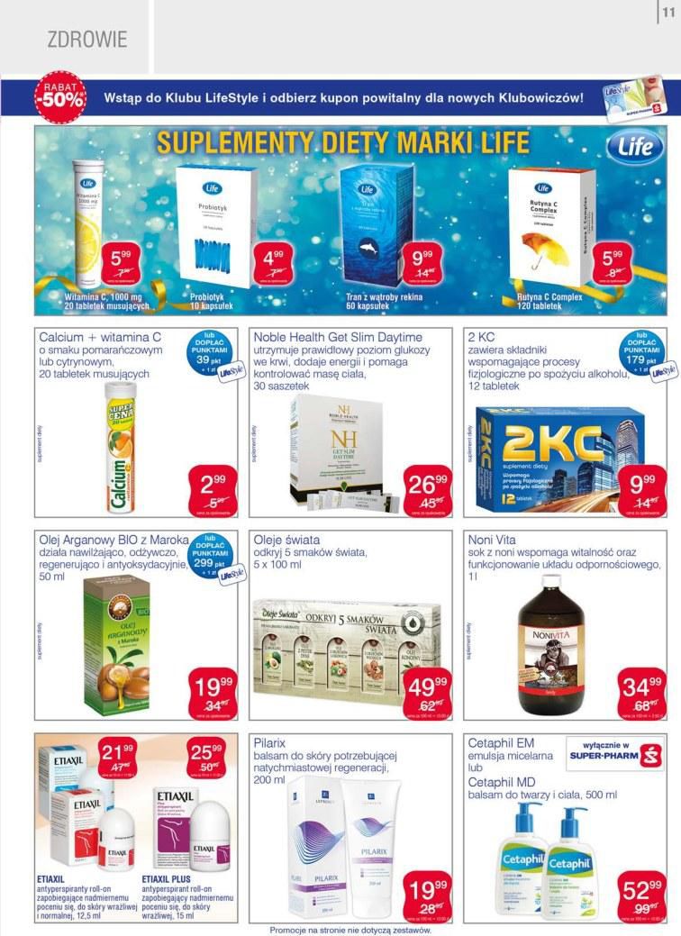 Gazetka promocyjna Superpharm str. 11