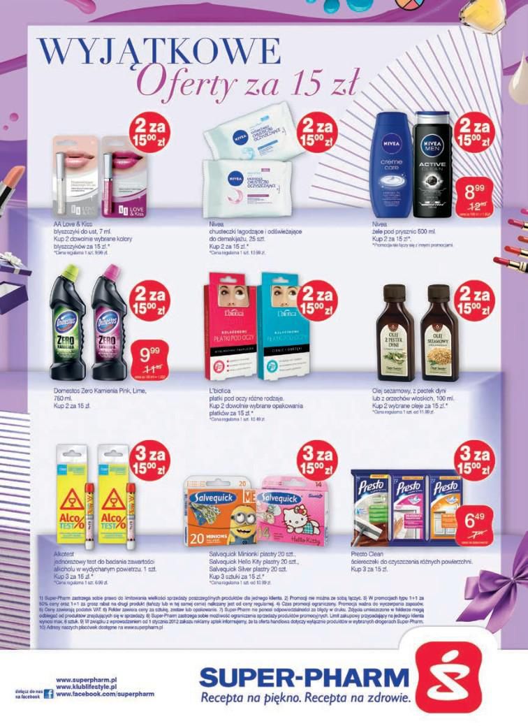 Gazetka promocyjna Superpharm str. 20