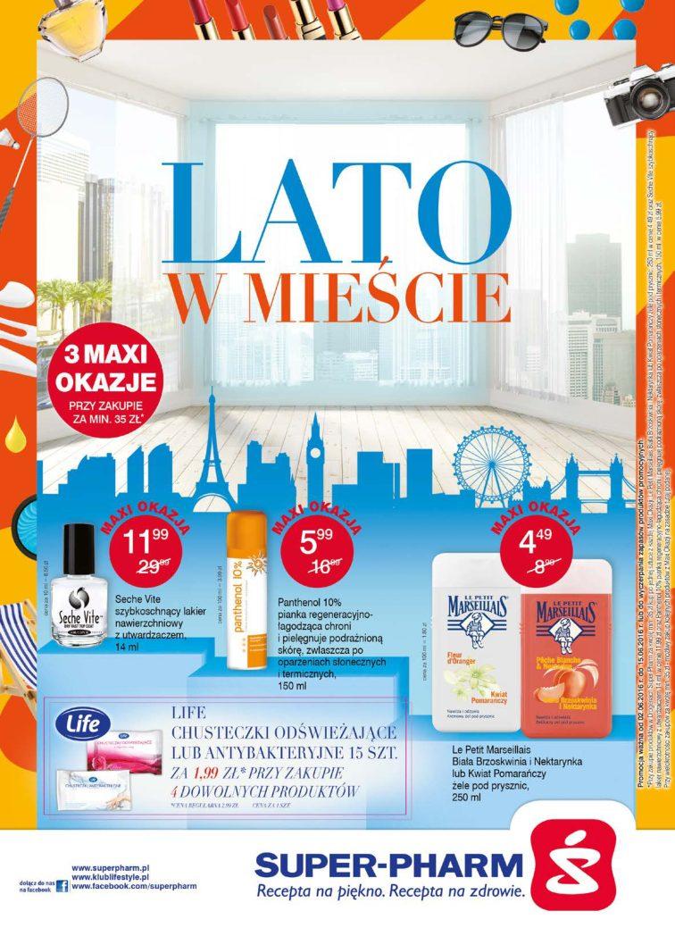 Gazetka promocyjna Superpharm str. 1