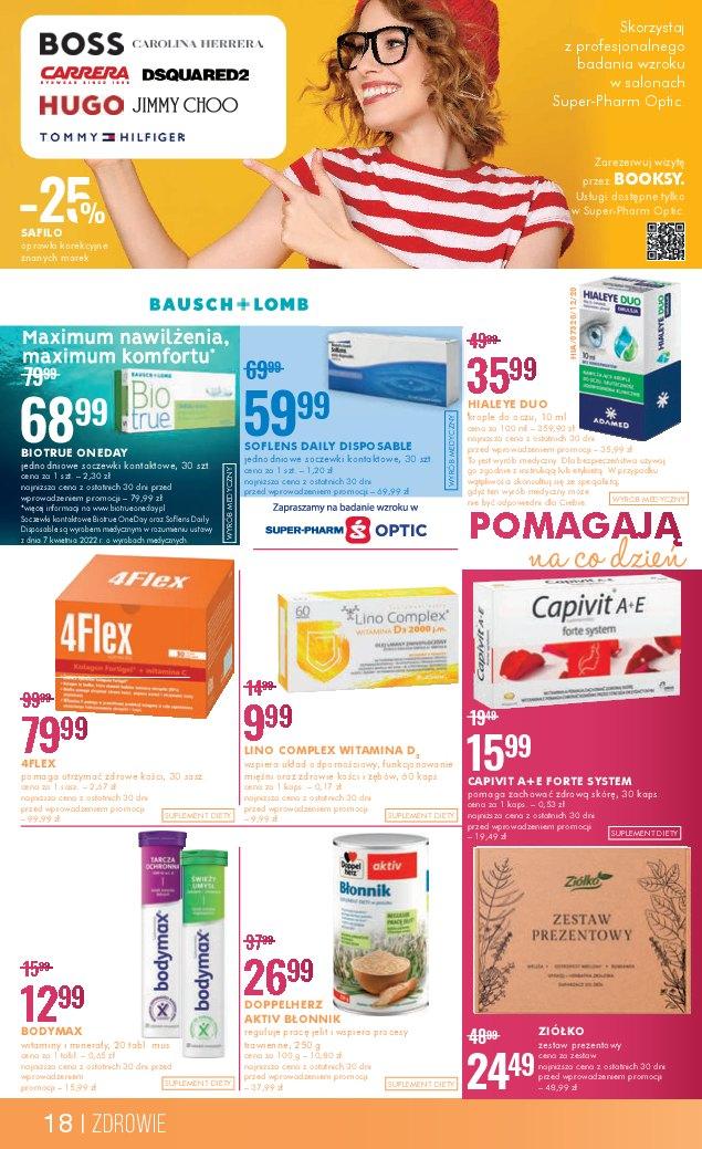 Gazetka promocyjna Superpharm str. 18