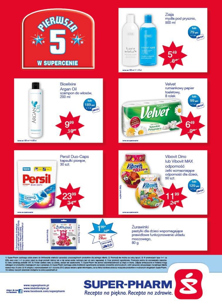 Gazetka promocyjna Superpharm str. 20