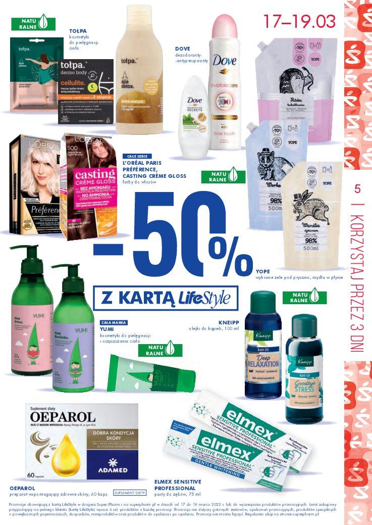 Gazetka promocyjna Superpharm str. 5