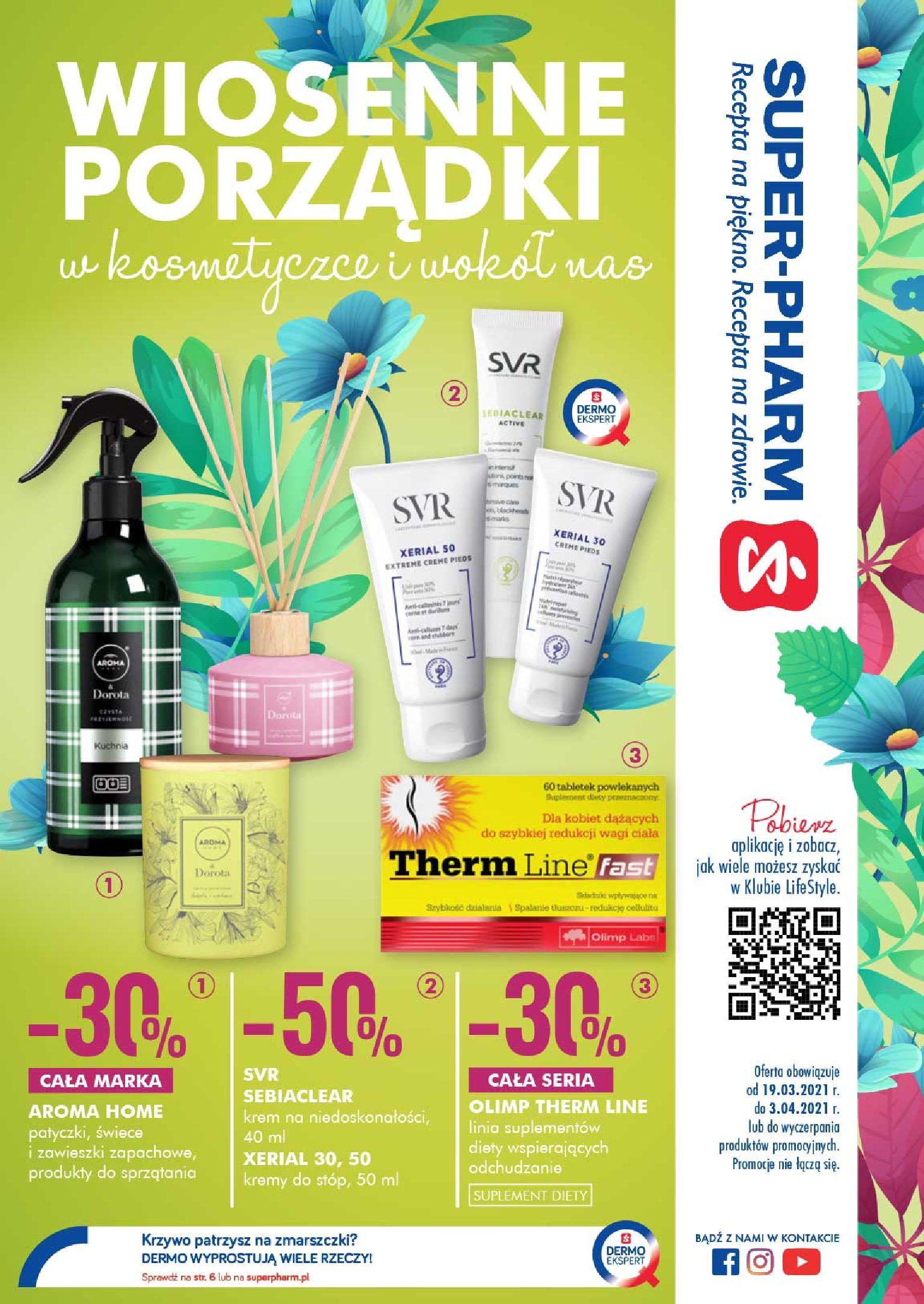 Gazetka promocyjna Superpharm str. 1
