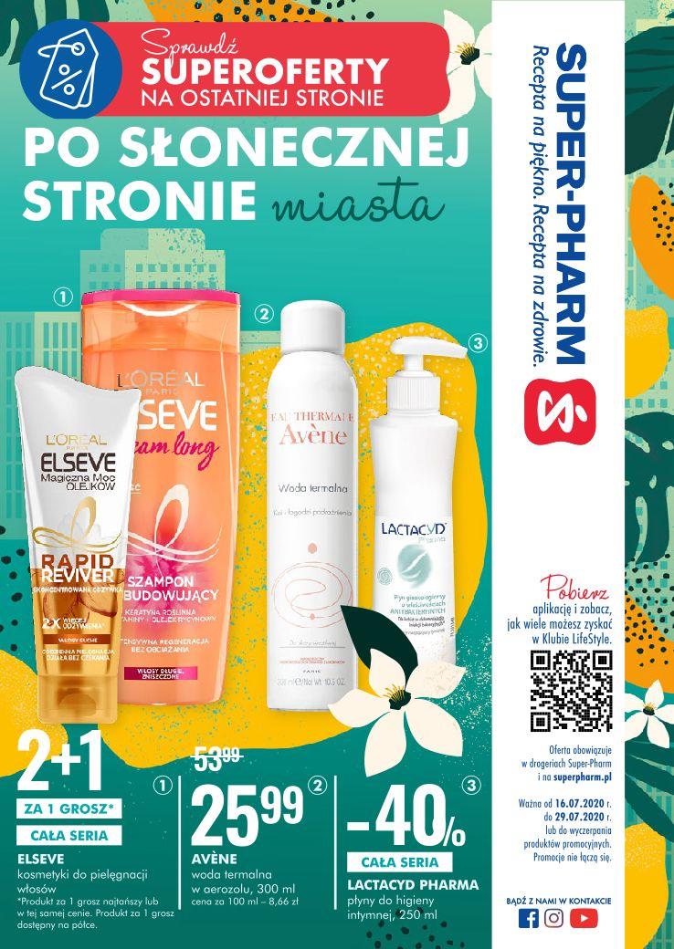 Gazetka promocyjna Superpharm str. 1