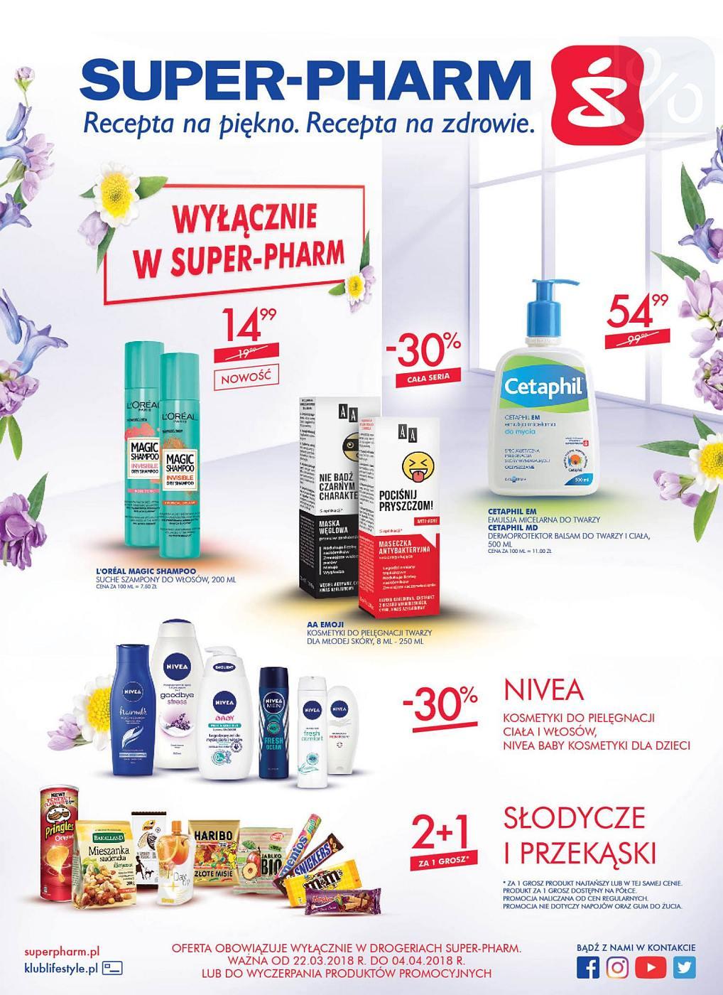 Gazetka promocyjna Superpharm str. 1