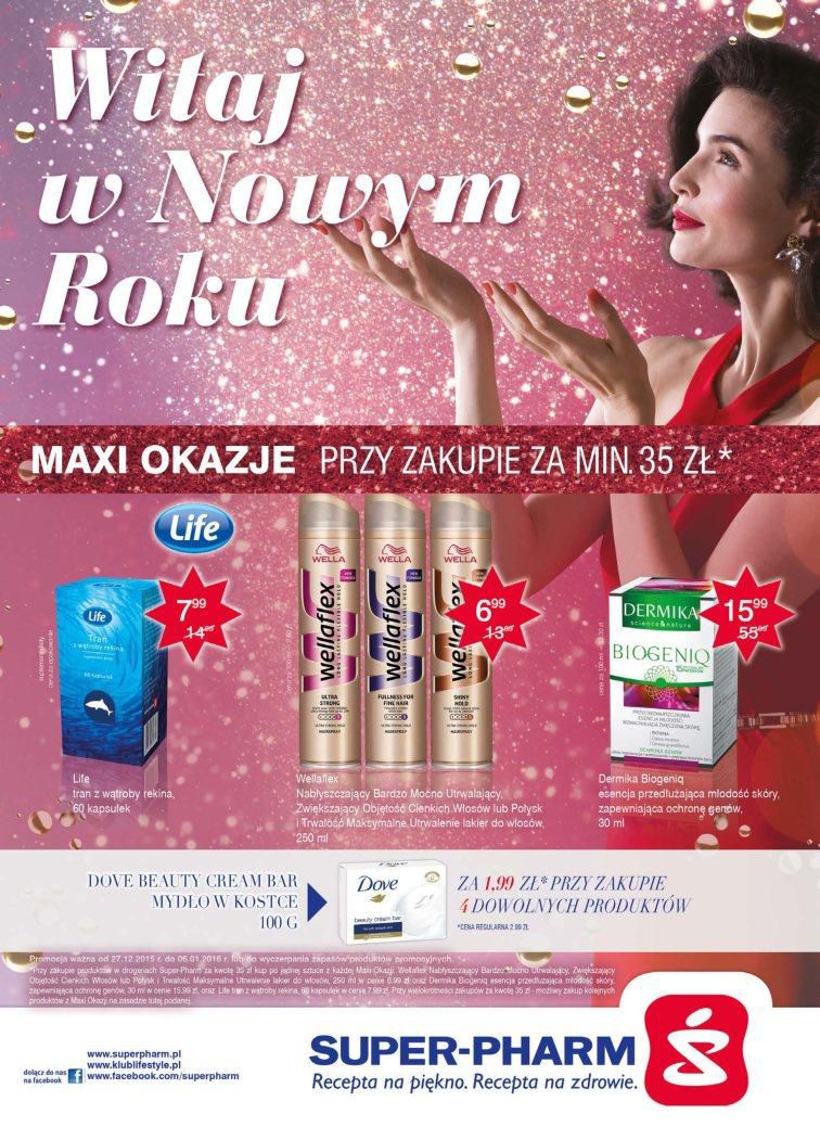 Gazetka promocyjna Superpharm str. 1