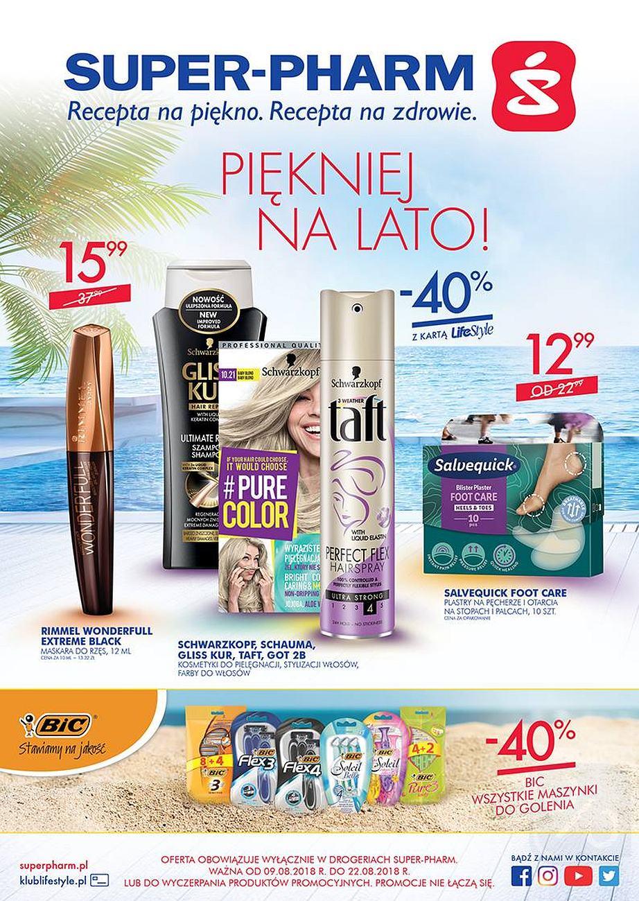 Gazetka promocyjna Superpharm str. 1