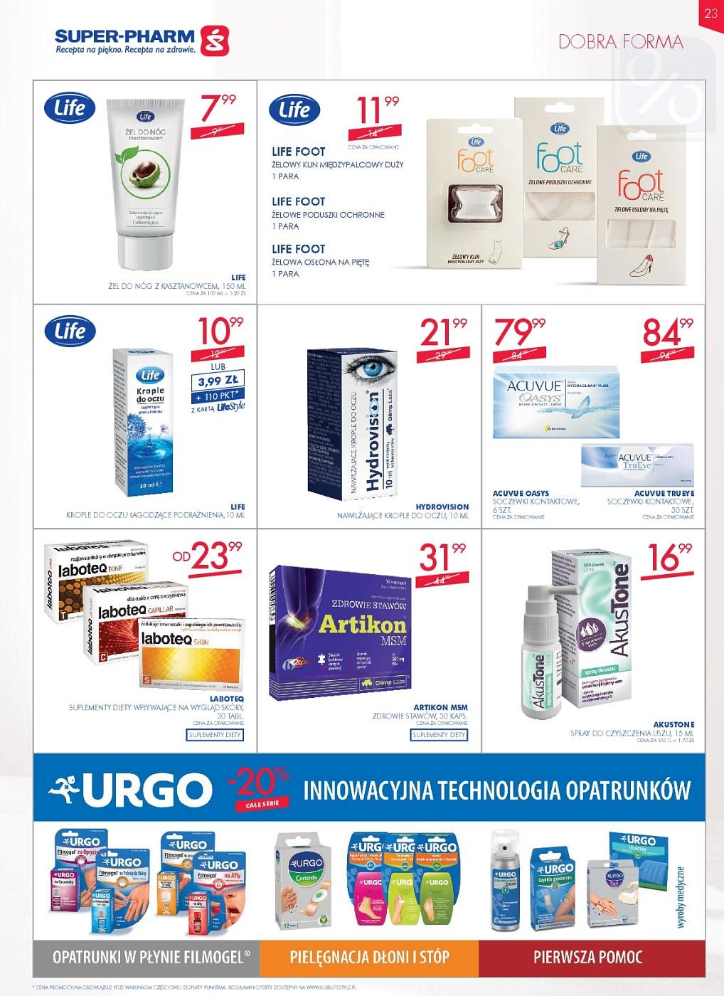 Gazetka promocyjna Superpharm str. 23
