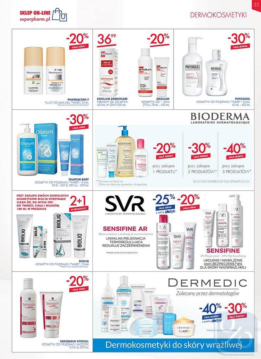 Gazetka promocyjna Superpharm str. 23