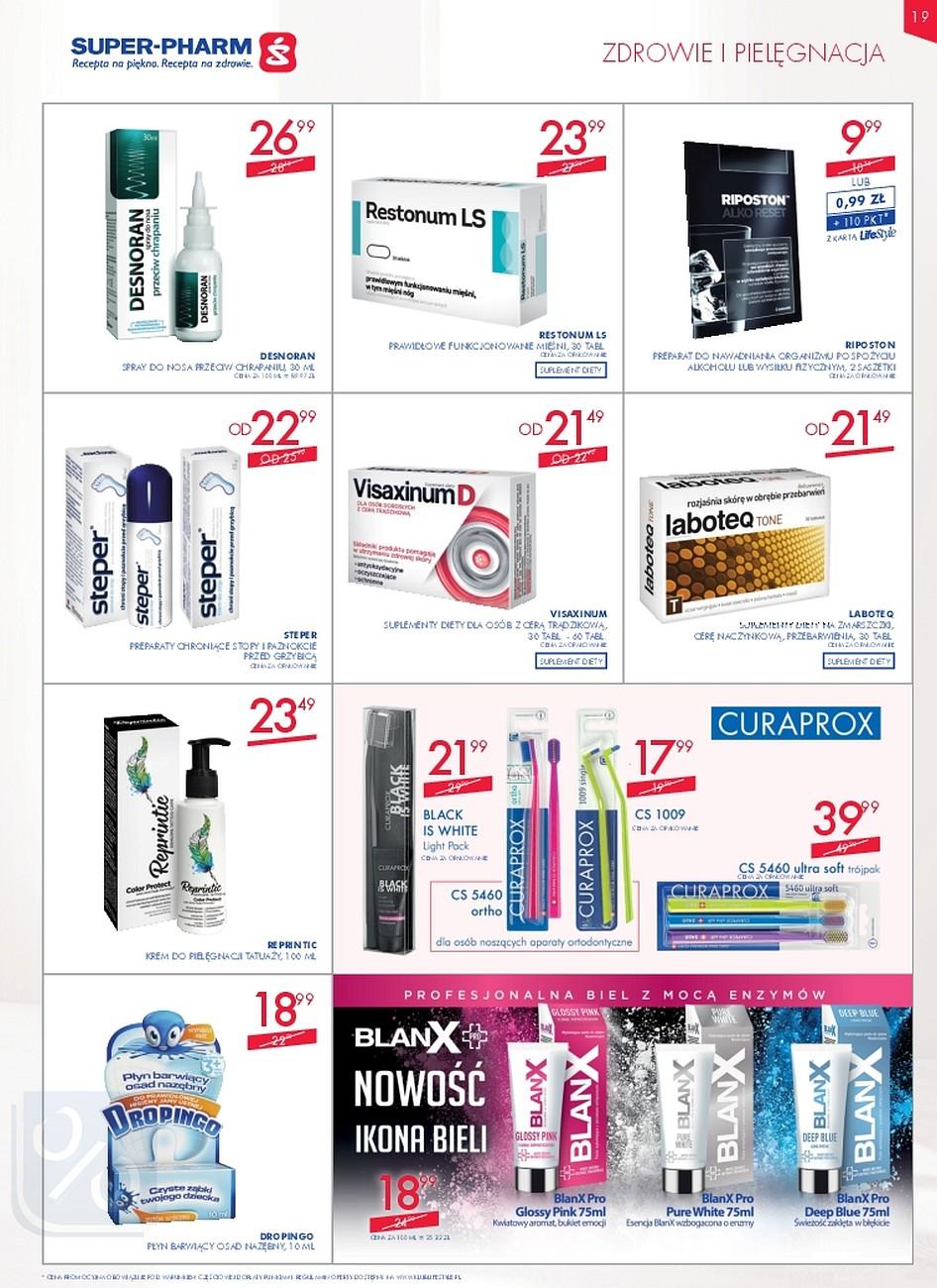 Gazetka promocyjna Superpharm str. 19