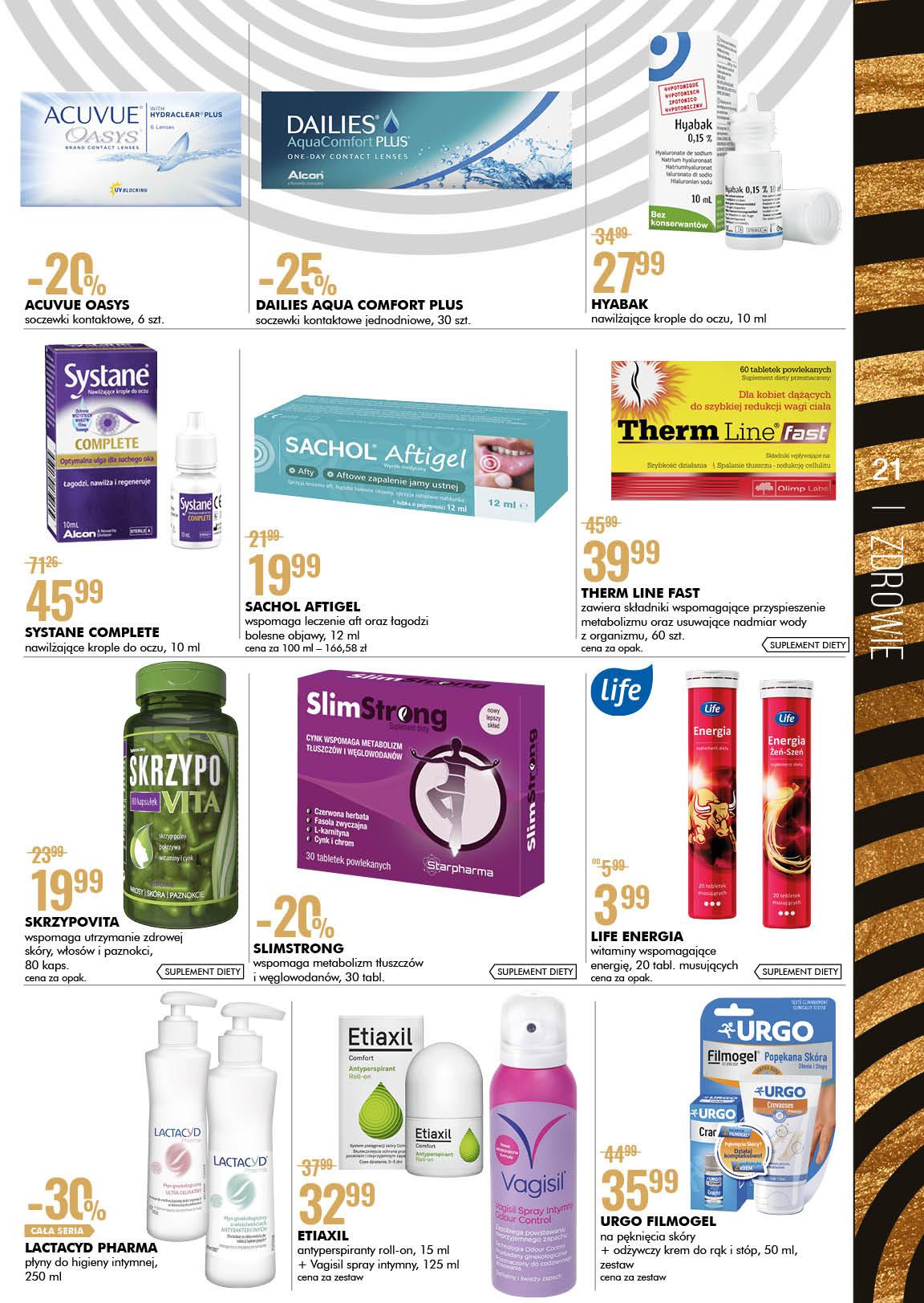 Gazetka promocyjna Superpharm str. 21