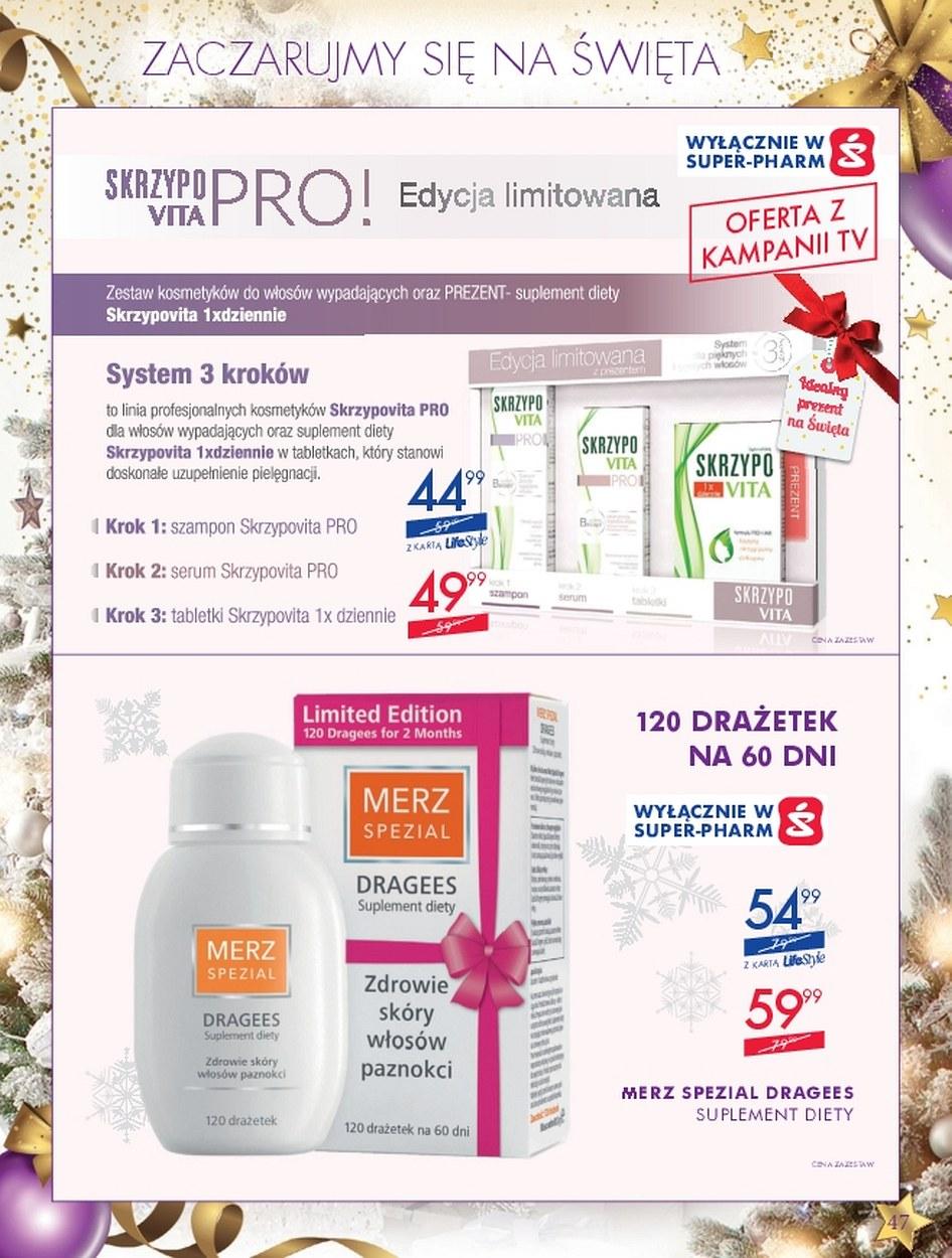 Gazetka promocyjna Superpharm str. 47