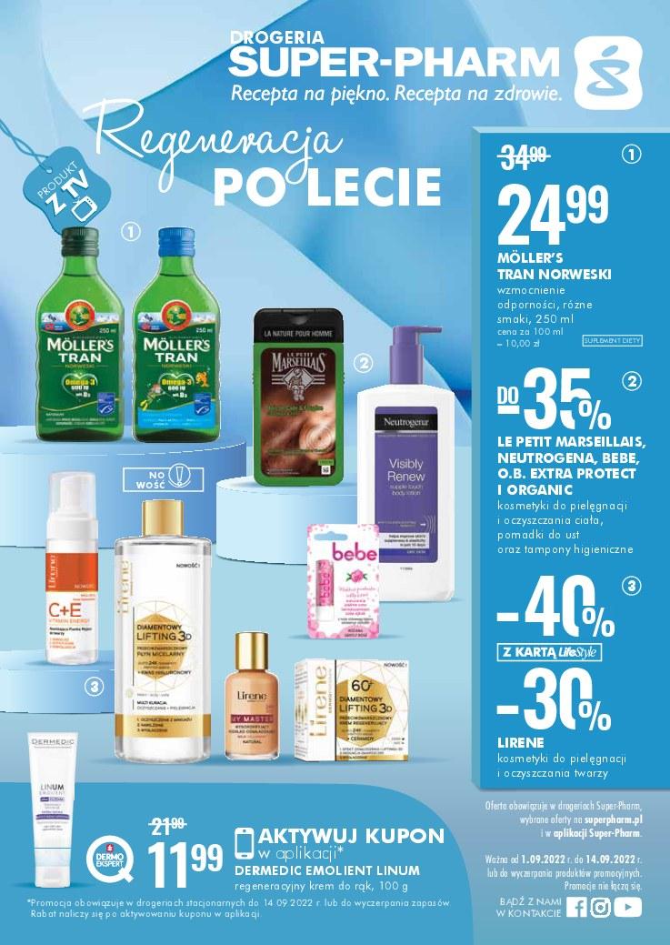 Gazetka promocyjna Superpharm str. 1