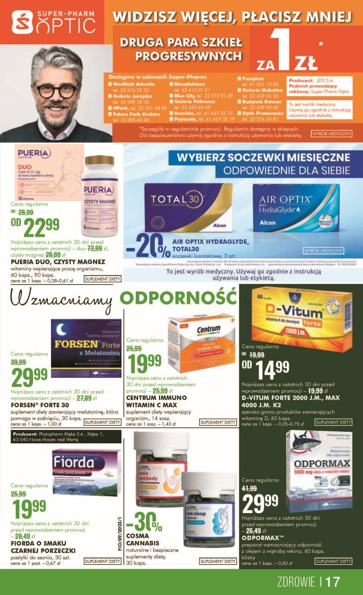 Gazetka promocyjna Superpharm str. 17